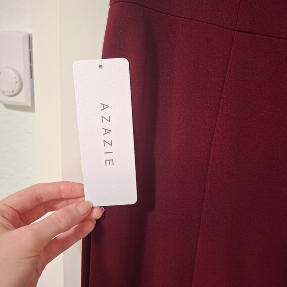 NWT Azazie Nicolina Cabernet - Picture 5 of 6